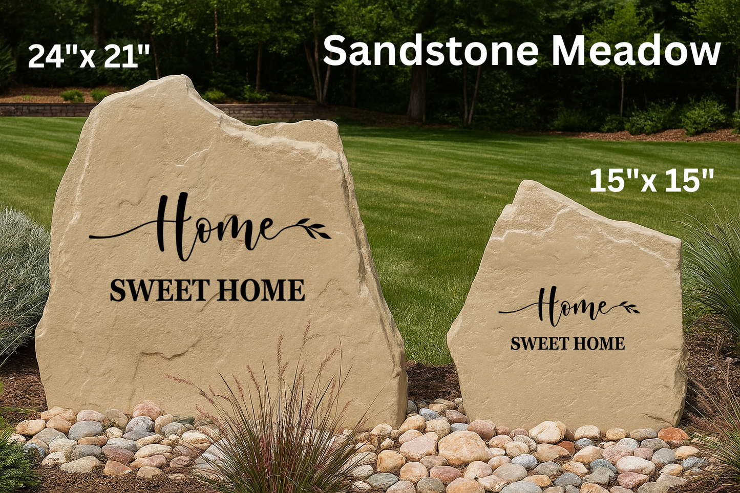 Home Sweet Home Decor Stone